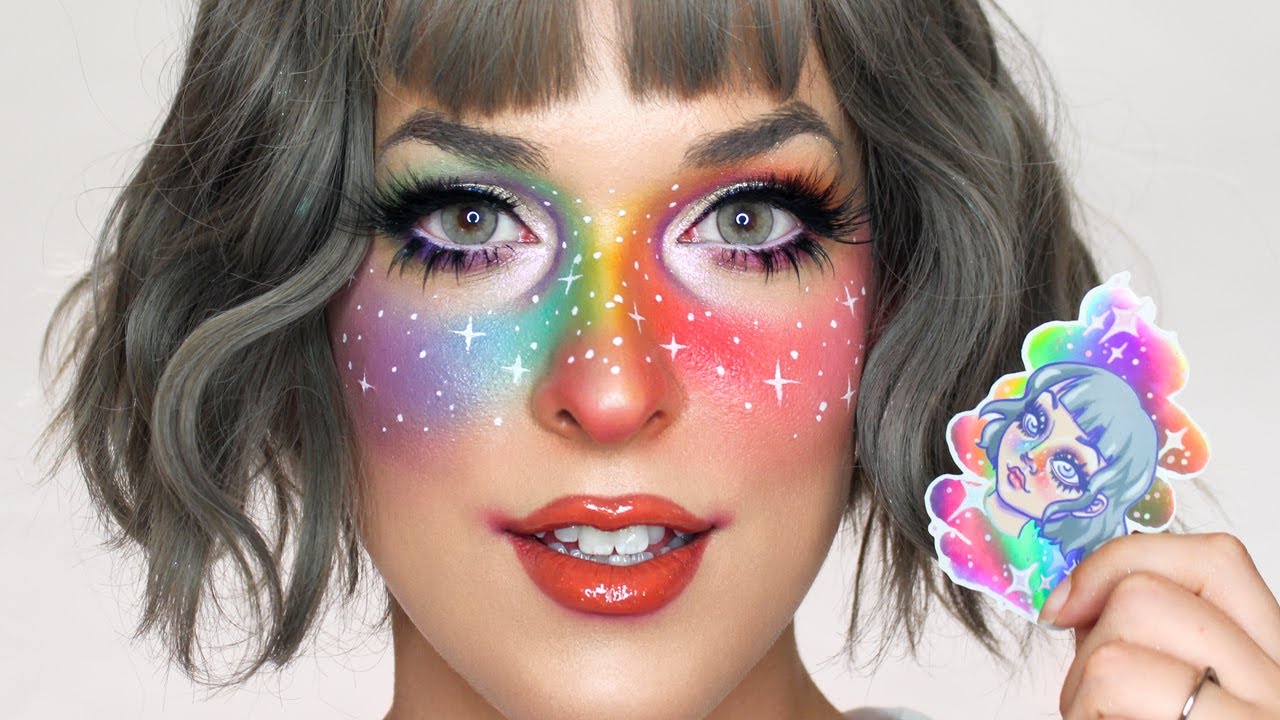 *РОЗЫГРЫШ* МАКИЯЖ STARRY PRIDE 2.0 // Я НА ФУТБОЛКЕ И НАКЛЕЙКАХ?!