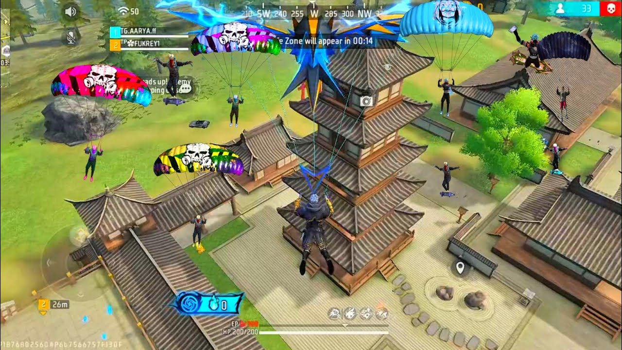 20 💪Kill M4A1+P90 99%Headshot Rate ⚡| Solo vs Squad Free Fire Mobile 📲 Player Full gameplay 