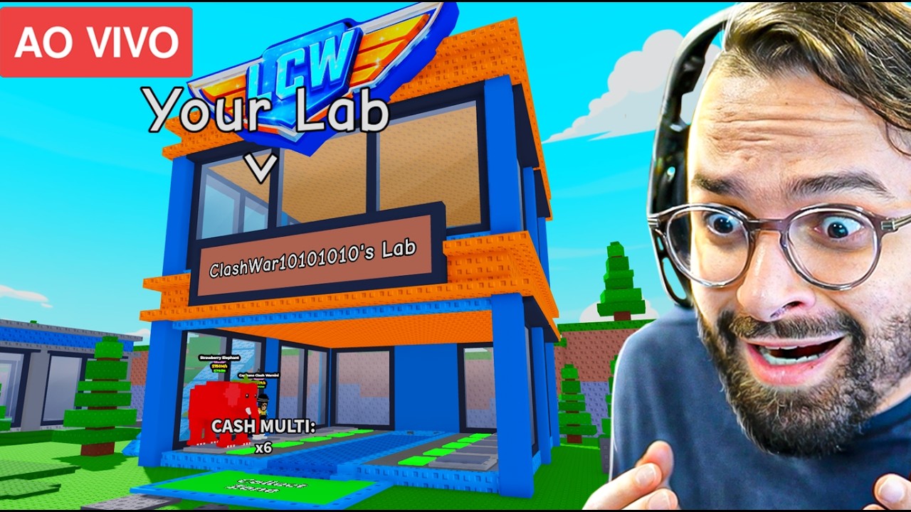 LANÇOU MEU BRAINROT DE LABORATÓRIO… E EU FIZ ADM ABUSE NO STEAL 🧪🔥