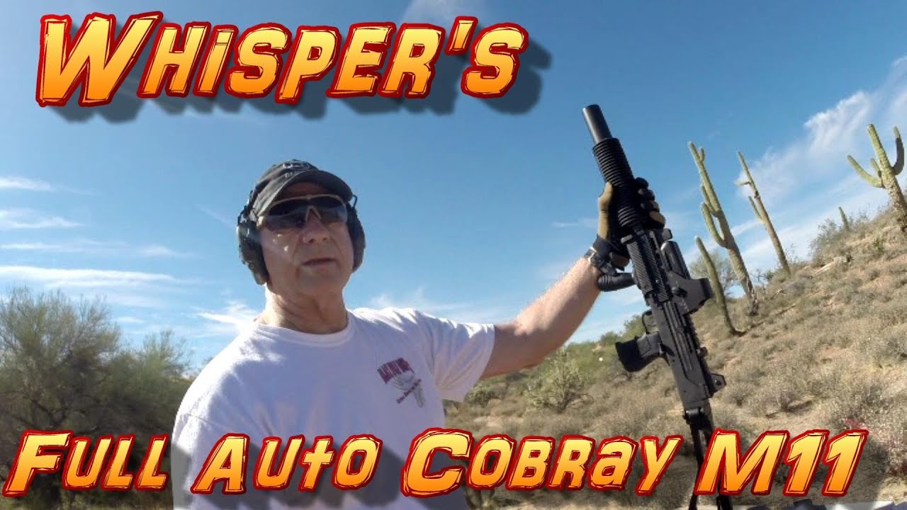 Whisper's Full Auto Cobray M11