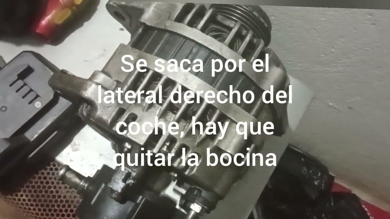 Dos detalles muy importantes a tener en cuenta en el cambio del alternador del Astra h 1.7 cdti