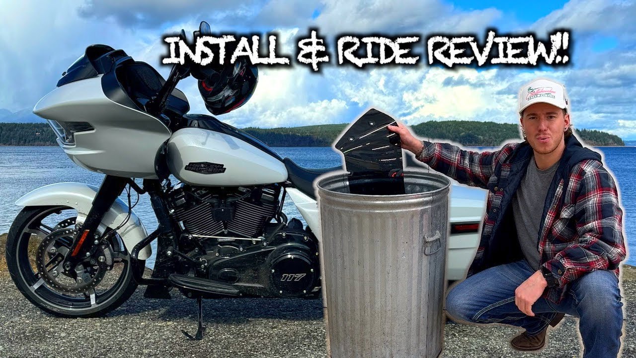 Установка дешевых запчастей на Harley Davidson Road Glide 2024 года для его ремонта!!