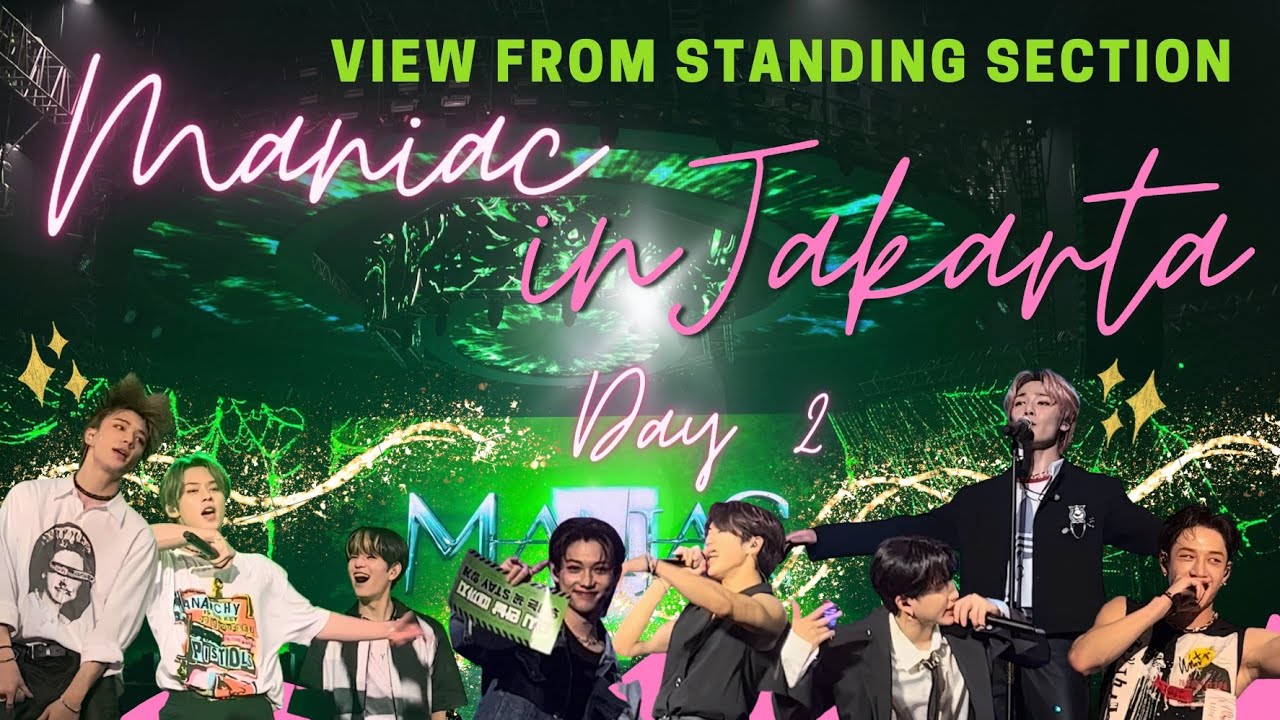 [Day 2] Vlog Maniac in Jakarta Stray Kids 2nd World Tour| Felix waved at me y’all!!!