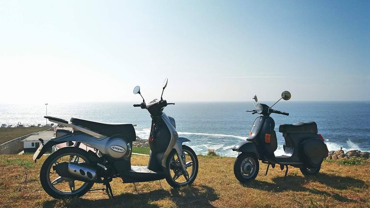 Old But Gold || Vespa PK50 / Benelli Pepe 50 || Ride with WR28 || Porto | Marginal Rio Douro