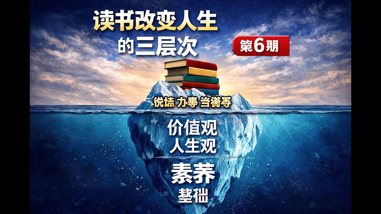 三层！人生操作系统 & 读书改变人生 | 每天3分钟·006