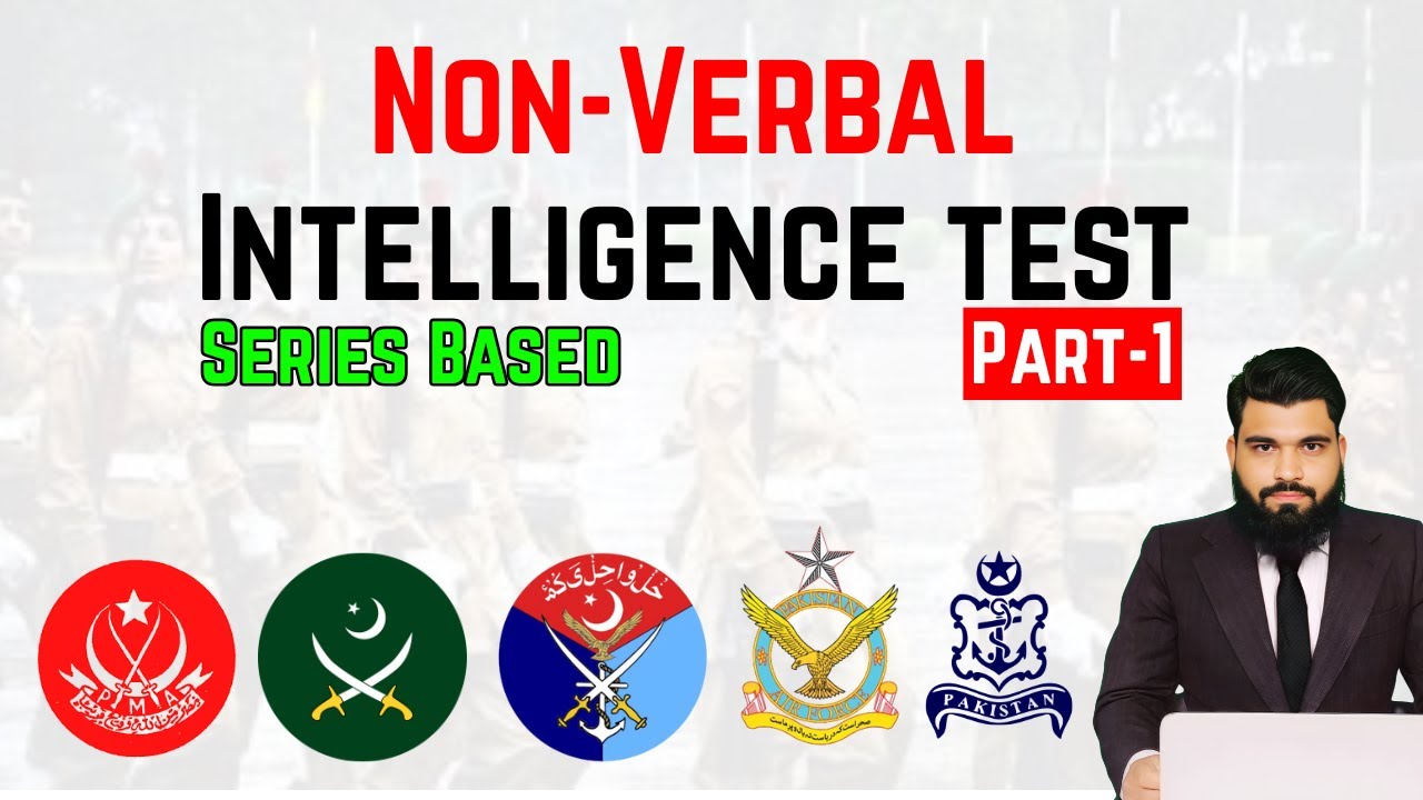 Non-Verbal Intelligence Test Part-1 | AFNS/PMA/GDP/AMC/PN/Airman/LCC/TCC/FMA/DSSC/AMC/CAE | EduSmart