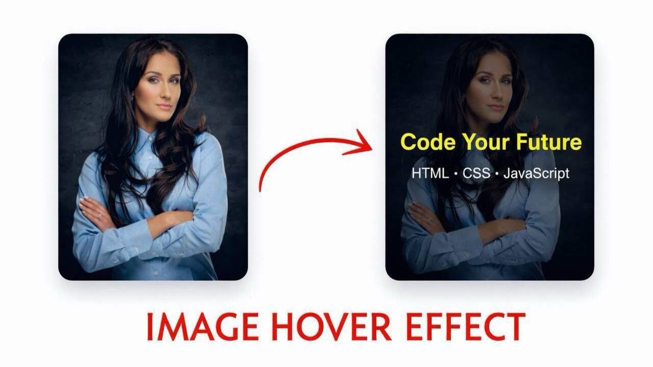 Image Hover Effect Using Only HTML & CSS 😍 | Card Overlay Animation