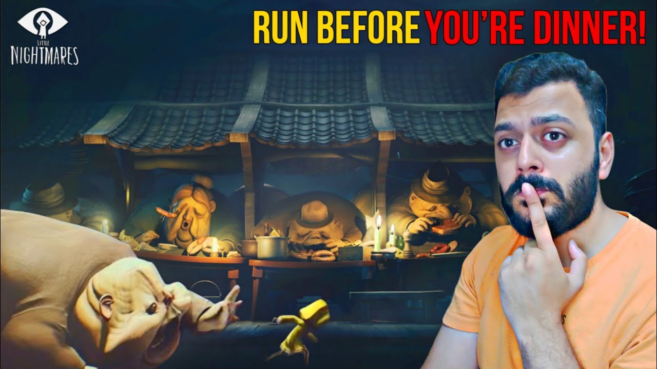 Escaping the Eating Guests | Little Nightmares Horror Gameplay - Part 6