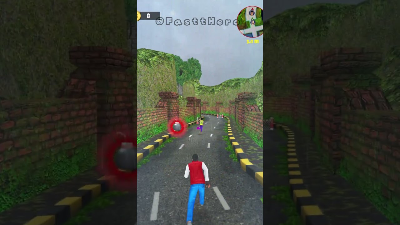 Street Chaser   İphone Run and Chase Game #streetchaser #run #games