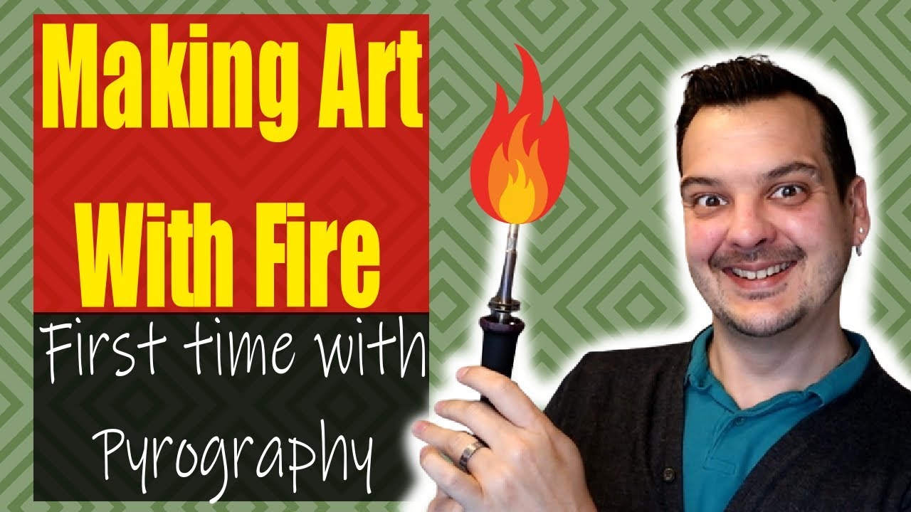 Making art with fire - My first time trying Pyrography