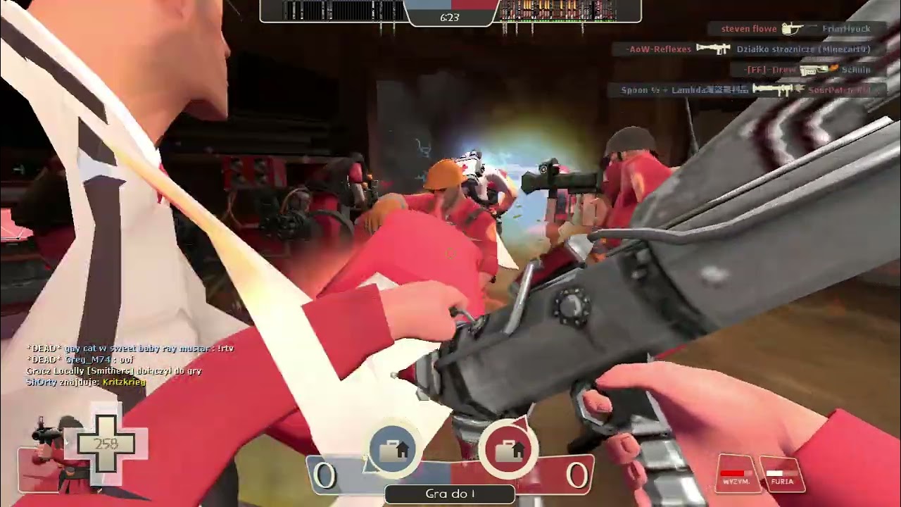 2fort on 100 players server is crazy