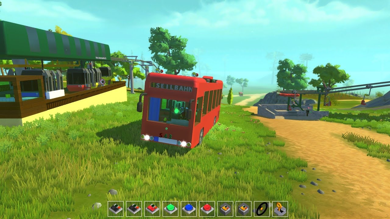 Busbahnhof, Gondelbahn und Sessellift in Scrap Mechanic (DOWNLOAD!)