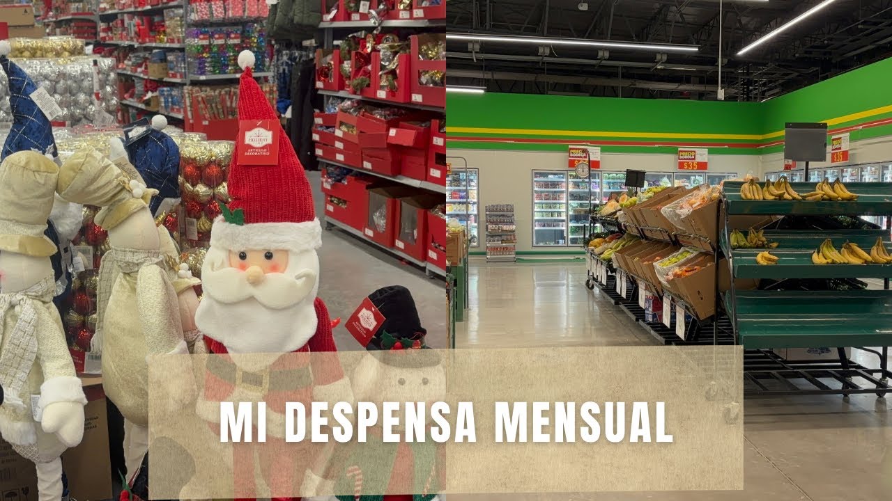 🛒Mi despensa mensual ✅✅