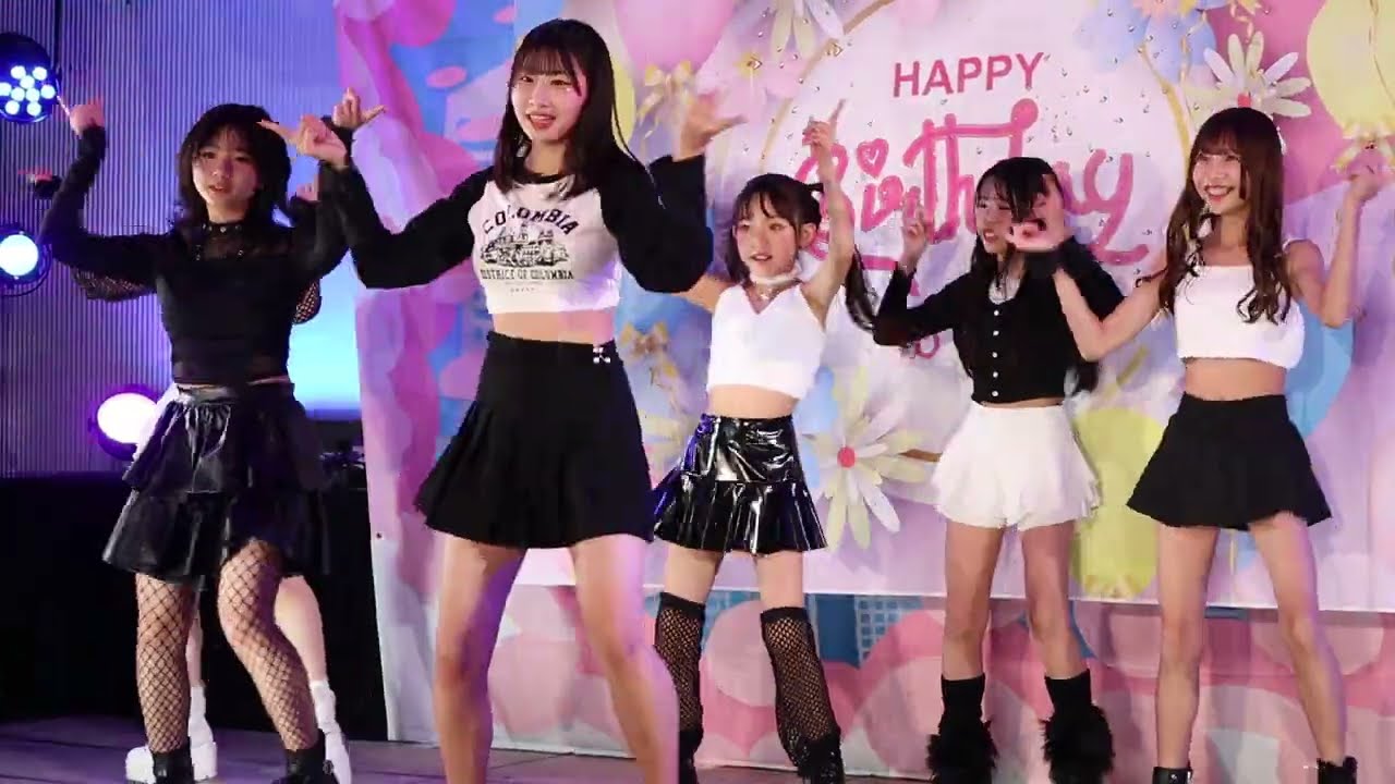 ぴーちーず LE SSERAFIM「FEARLESS」 アイドル劇場 2024年12月8日