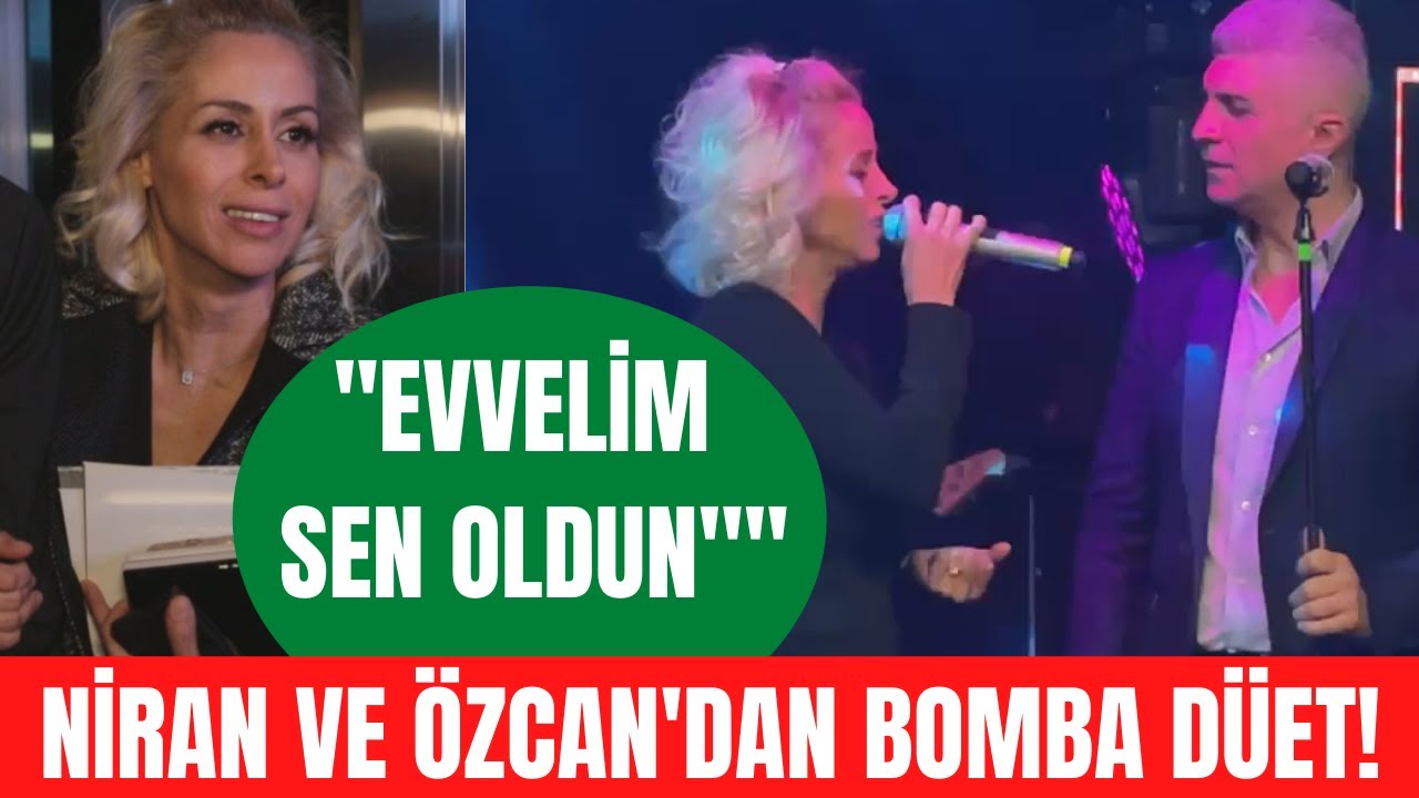 Niran Ünsal ve Özcan Deniz'den bomba düet! Özcan Deniz ve Niran Ünsal'dan  