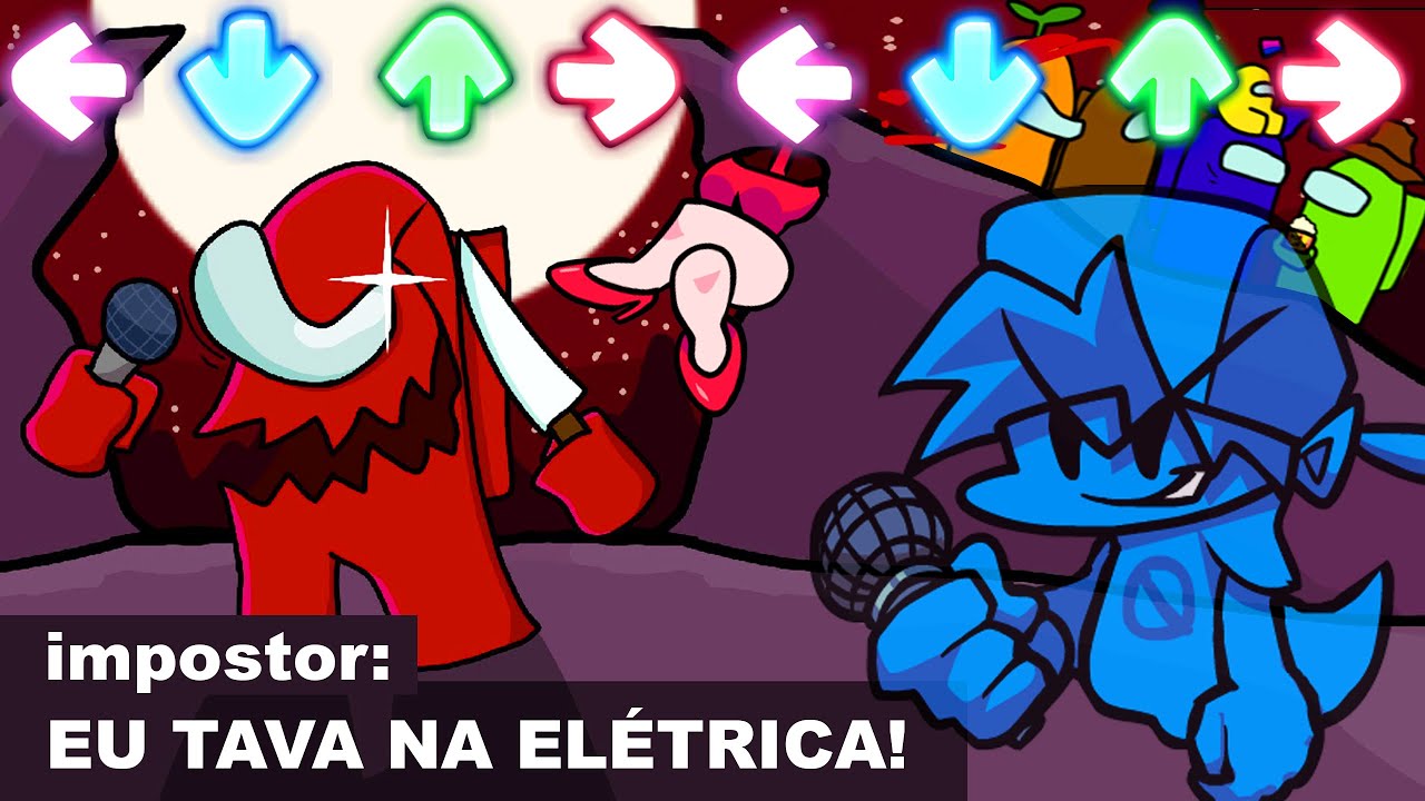 FNF mas tem um IMPOSTOR among us (Friday Night Funkin VS Impostor)