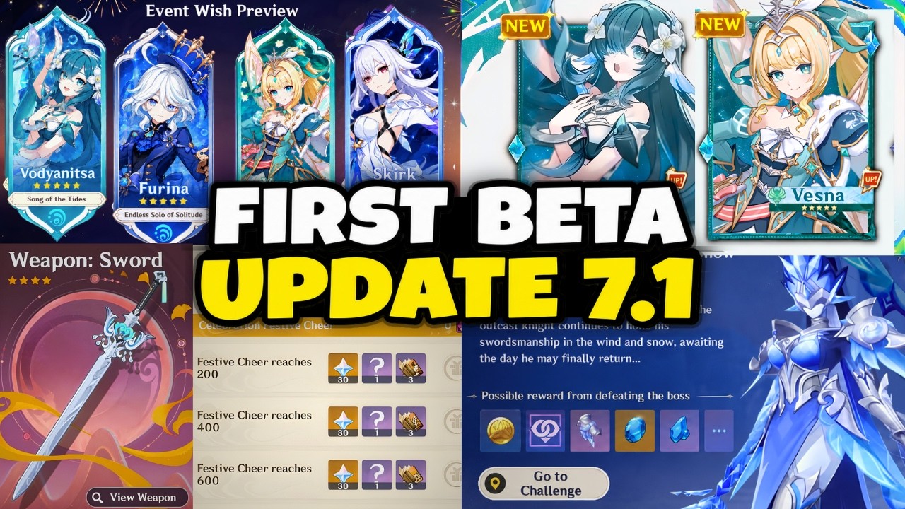 НОВОЕ ОБНОВЛЕНИЕ! БЕТА 7.1! ВЕСНА, ВОДЯНИЦА, НАГРАДЫ ЗА ГОДОВЩИНУ, РЕРАНЫ И МНОГОЕ ДРУГОЕ | Gensh...