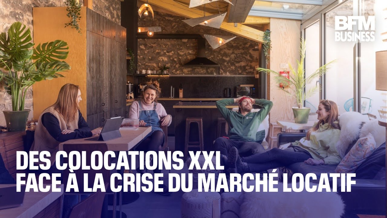 Des colocations XXL face &agrave; la crise du march&eacute; locatif