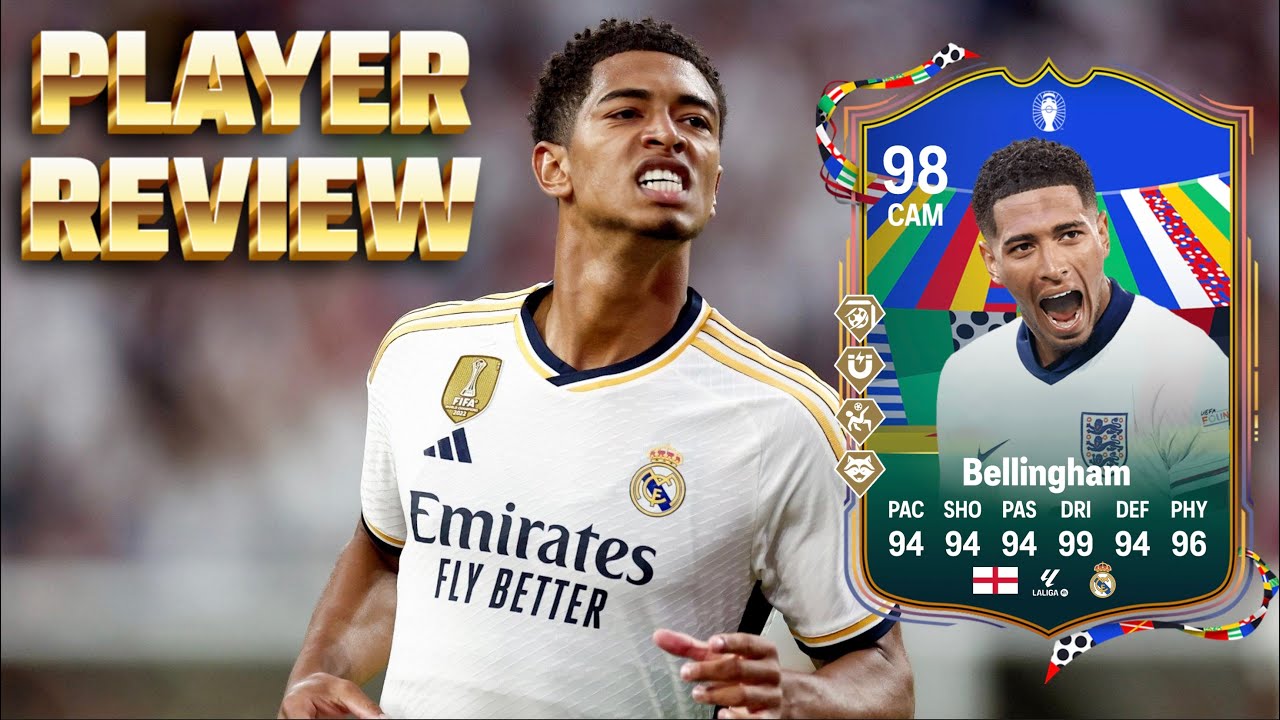 ¡BELLINGOL! -REVIEW JUDE BELLINGHAM 98 EURO TOTT EAFC 24/ FIFA 24
