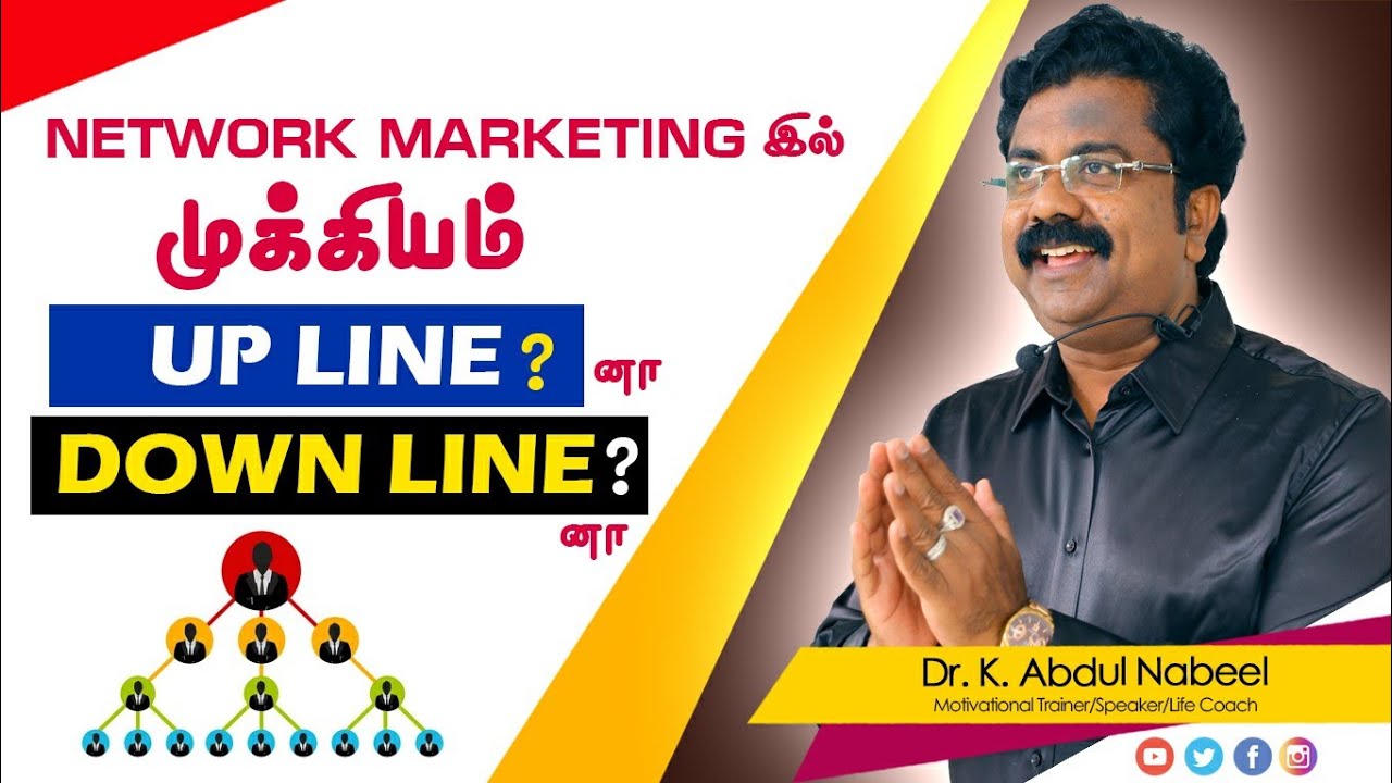Who is important in Network Marketing Business - Upline or downline ?