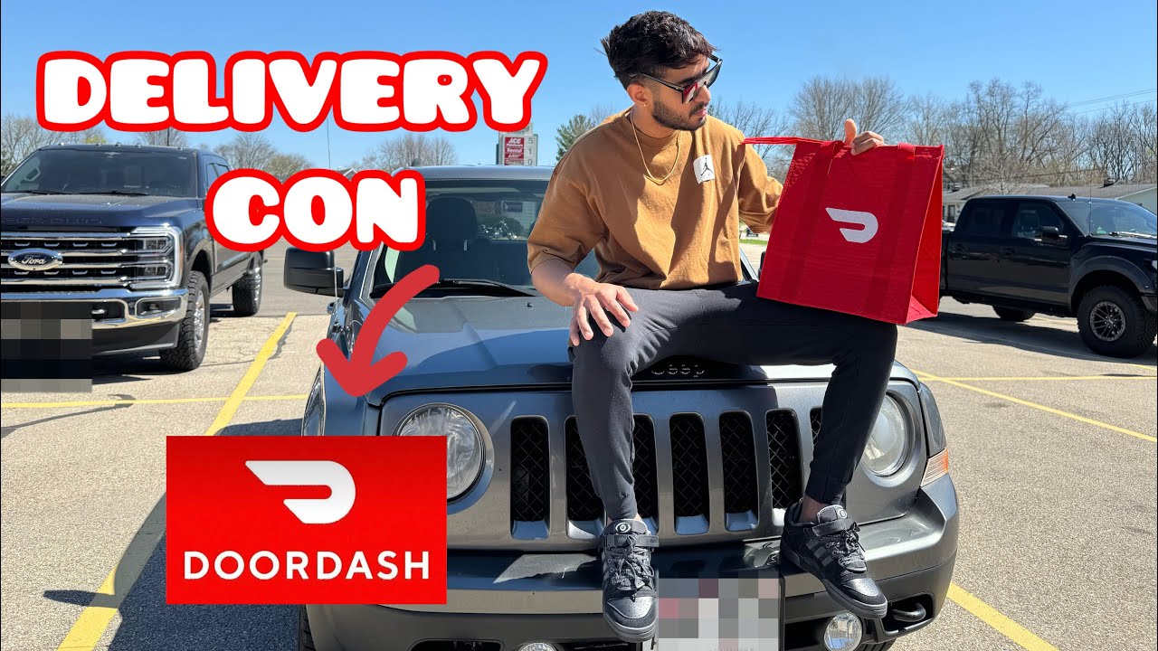 Trabajamos 4 horas de DELIVERY con DOORDASH!!! Vale la pena?? 🚗 💵