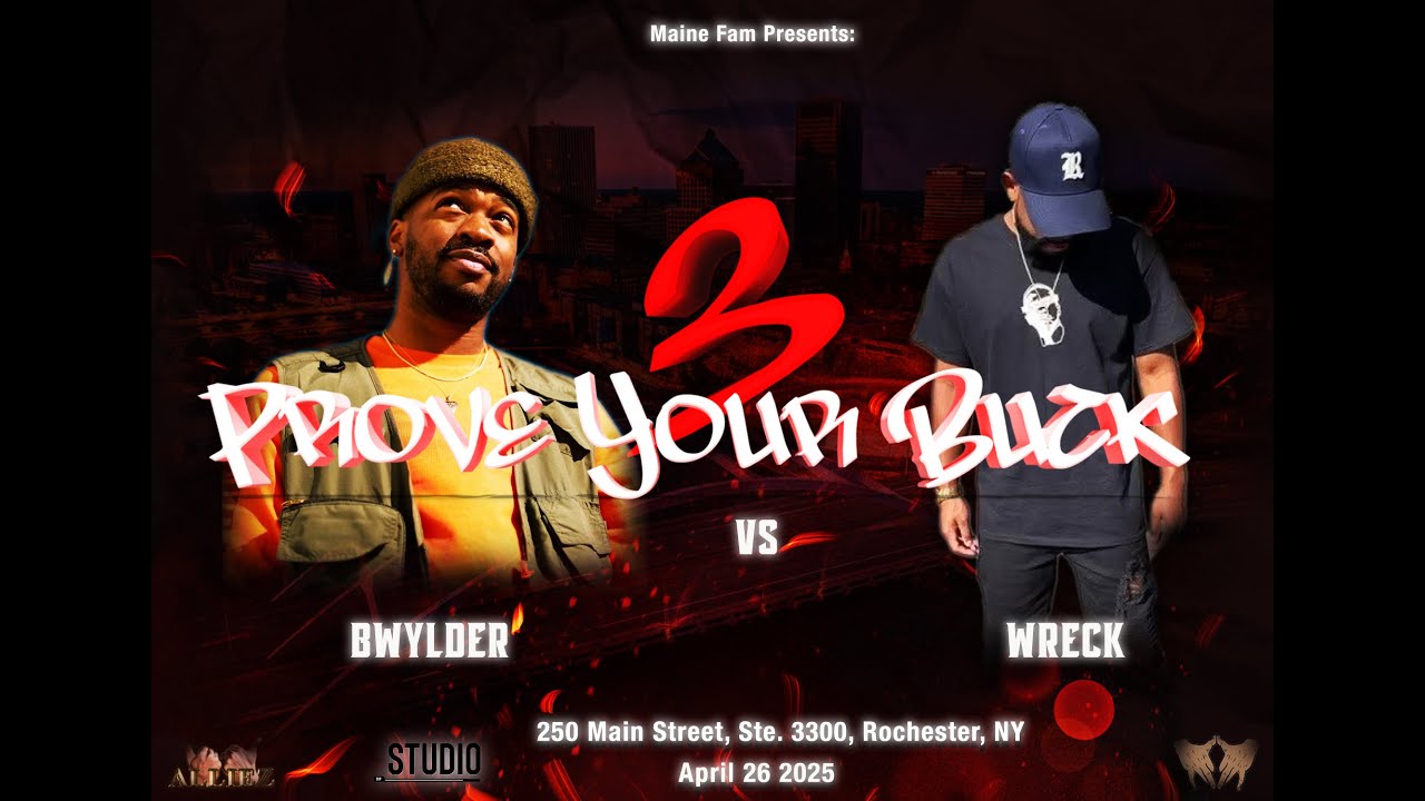 BWYLDER vs WRECK | Prove Your Buck 3 | Rochester NY Krump