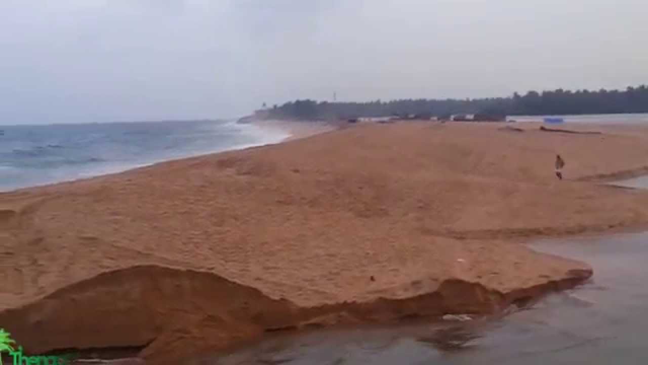 Thengapattanam beach | Thamirabarani river mouth | Fishing Harbour 2014