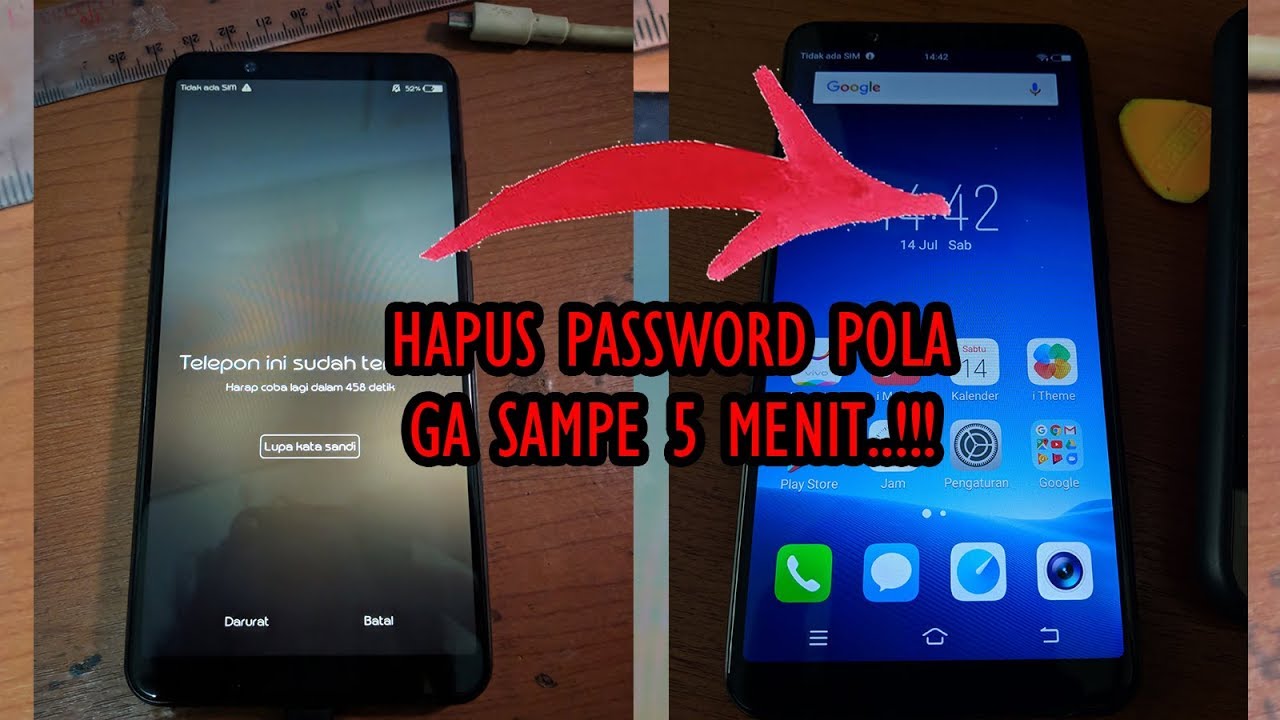 Mengatasi Lupa Pola Pada Vivo V7/V7+