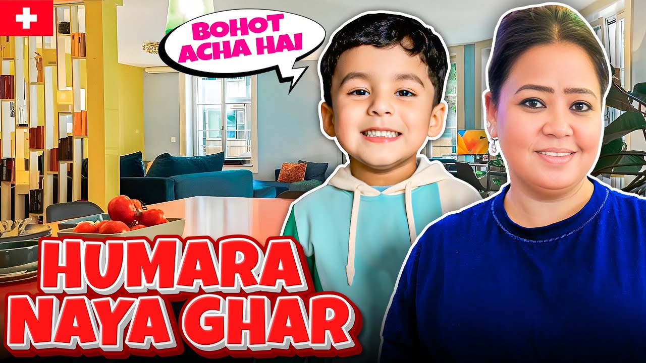 Zurich Mein Humara Naya Ghar 🏠 | Bharti Singh | Harssh Limbachiyaa | Golla