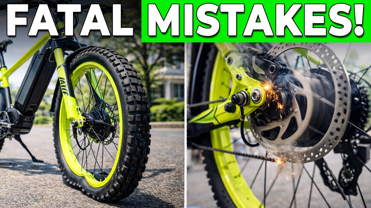 Большинство людей неправильно настраивают свои электровелосипеды!