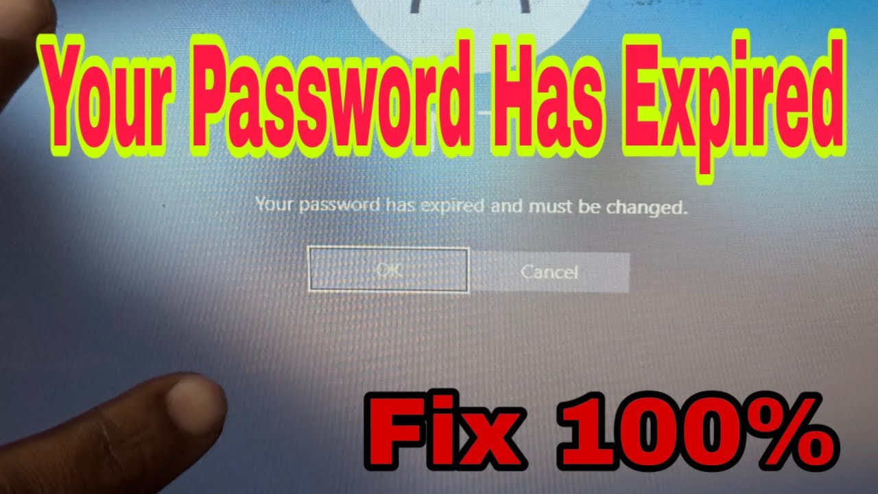How to Fix Your Password Has Expired And Must Been Change Problem In Windows11 Laptop PC#macnitesh
