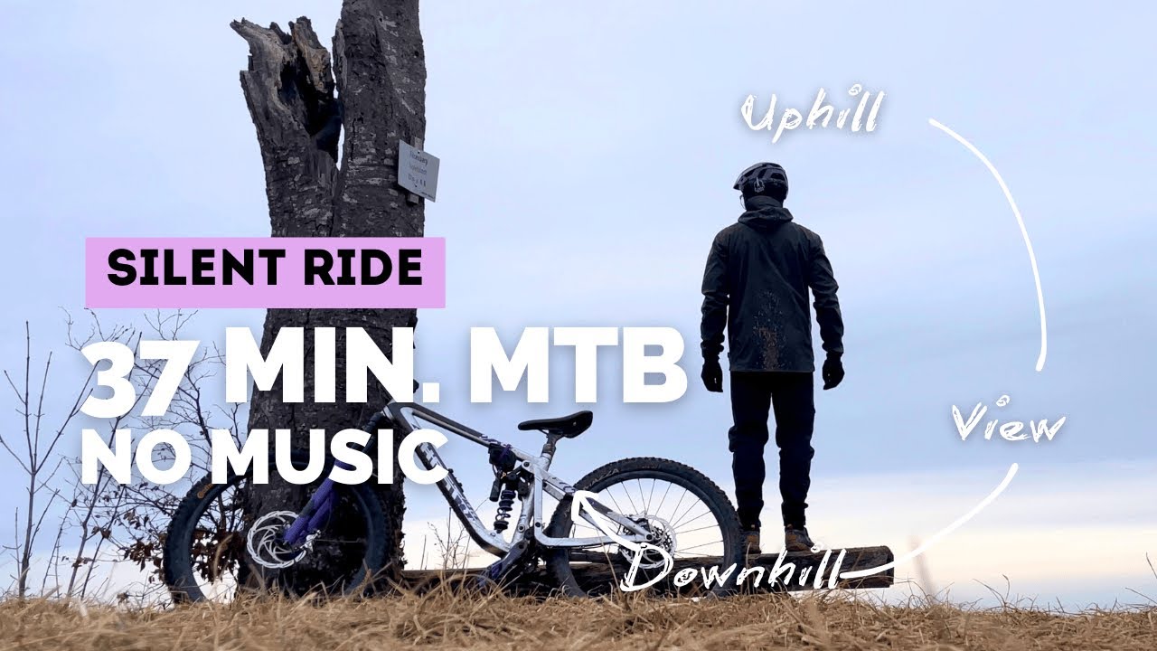 POV MTB Tour im Wintergrau | Ambient Cycling | keine Musik