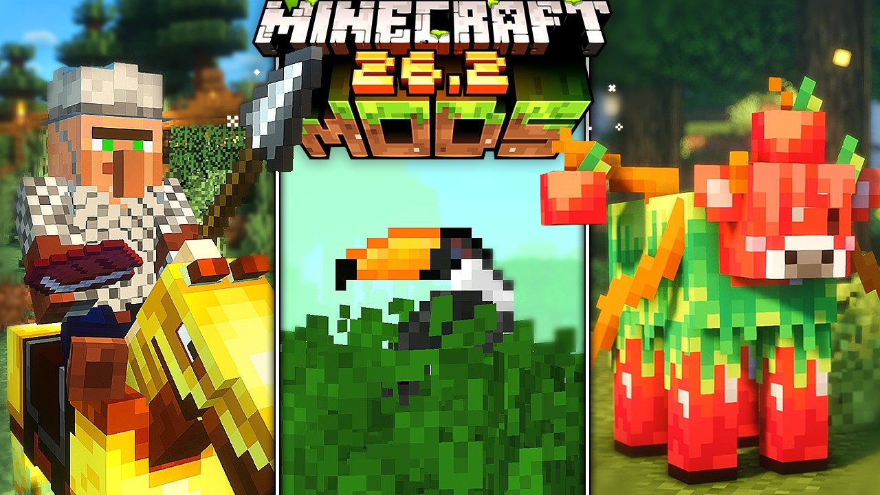 TOP 20+ Minecraft Mods for 26.2 & Older (NeoForge/Fabric) | August 2026