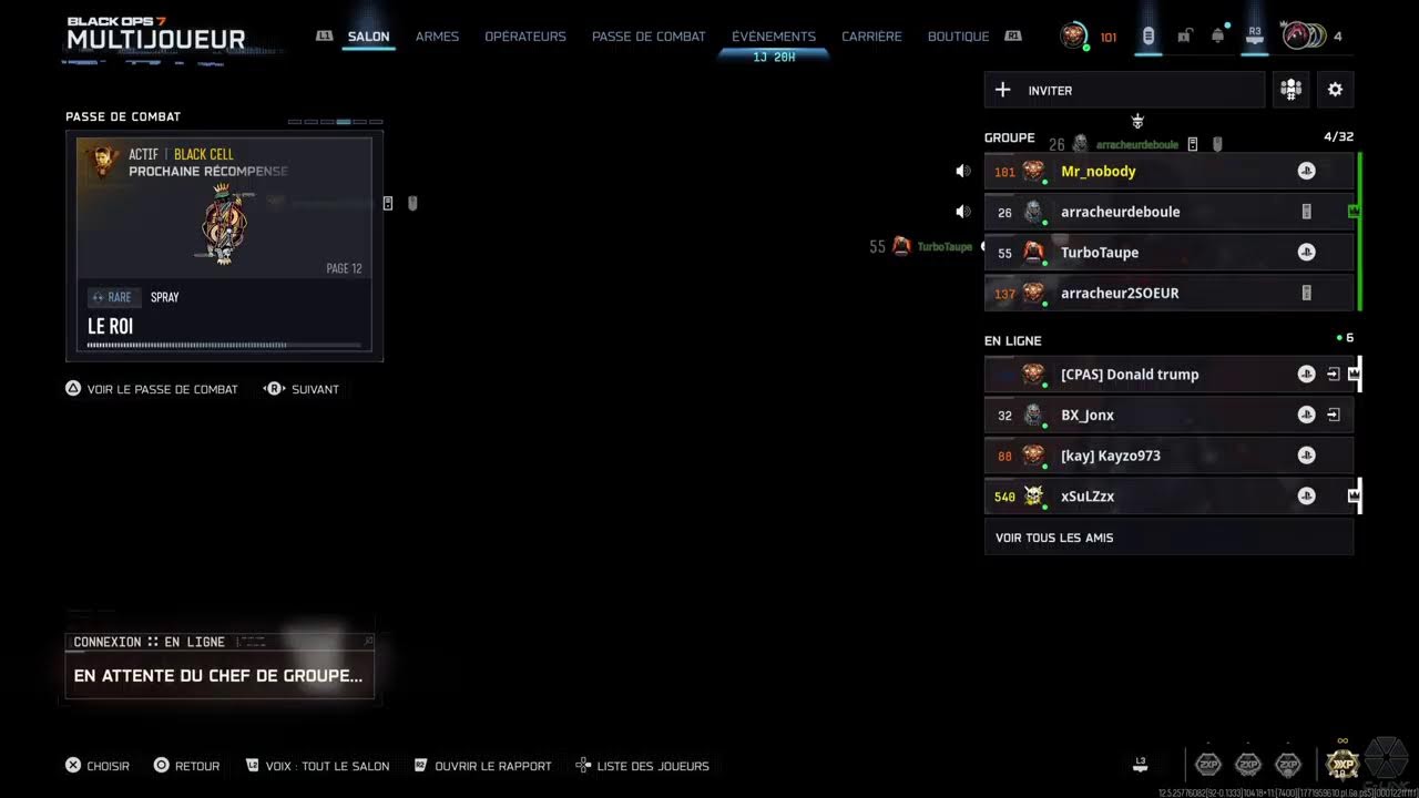 Call of Duty Black Ops 7 multiplayer & zombie & Warzone & escare mouche & rank 20