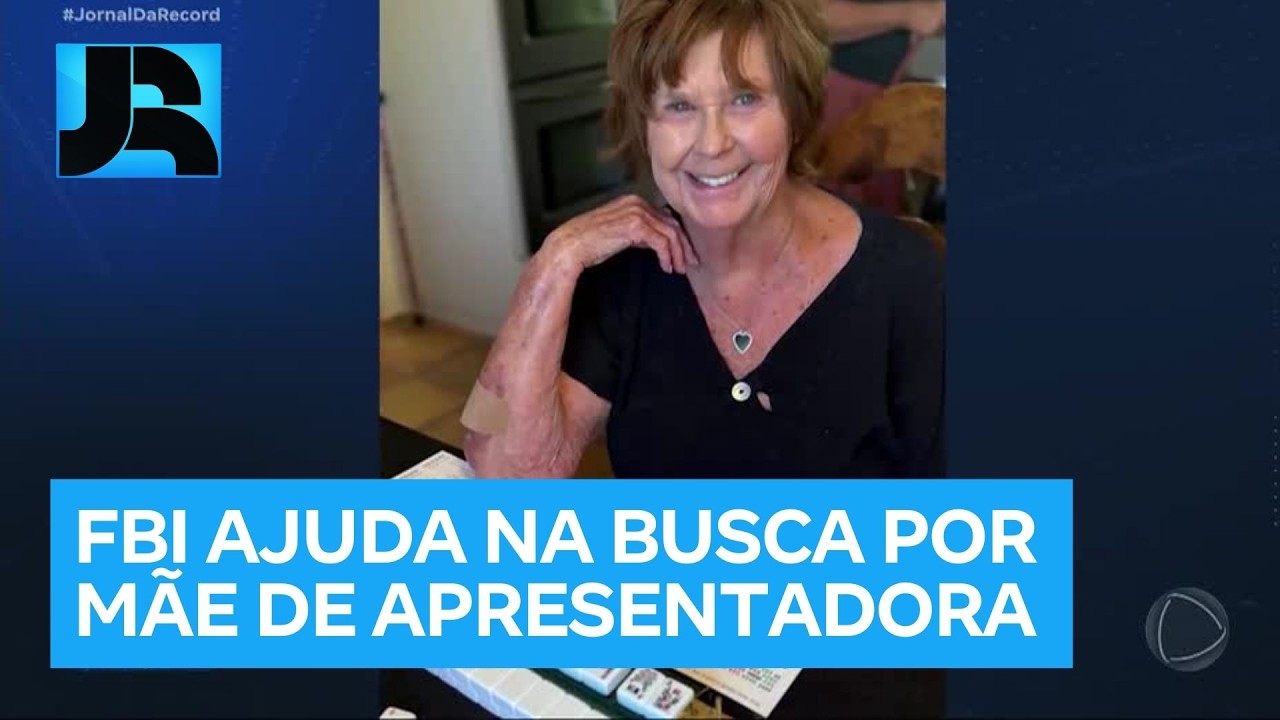 FBI envia equipe para ajudar nas buscas da mãe da apresentadora da TV americana que foi sequestrada