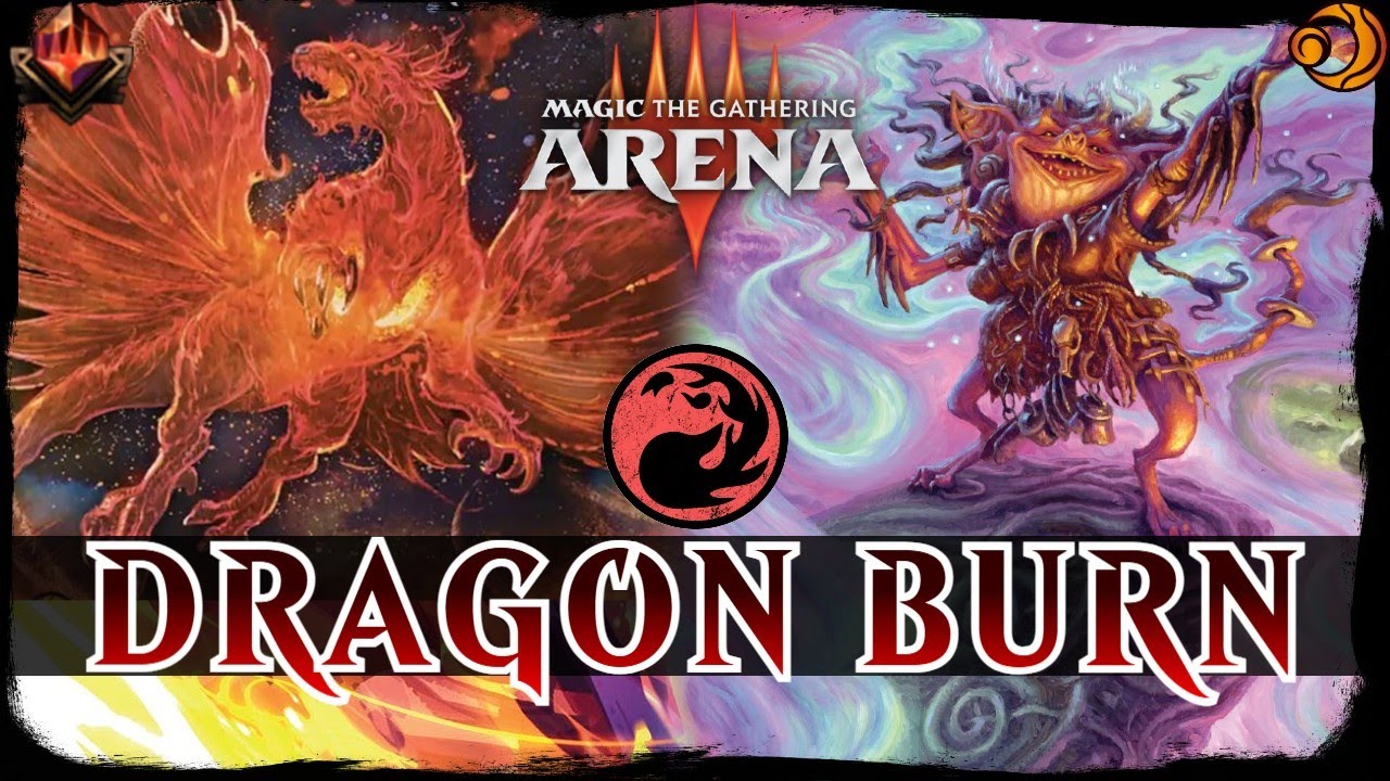 DRAGONS JUST WIN | MTG Arean Mono Red Deck Wins Burn LORWYN ECLIPSED Standard MYTHIC
