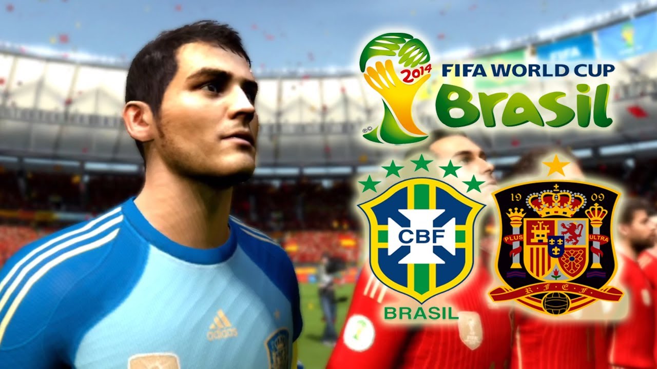 FIFA 2014 World Cup Final España vs Brasil