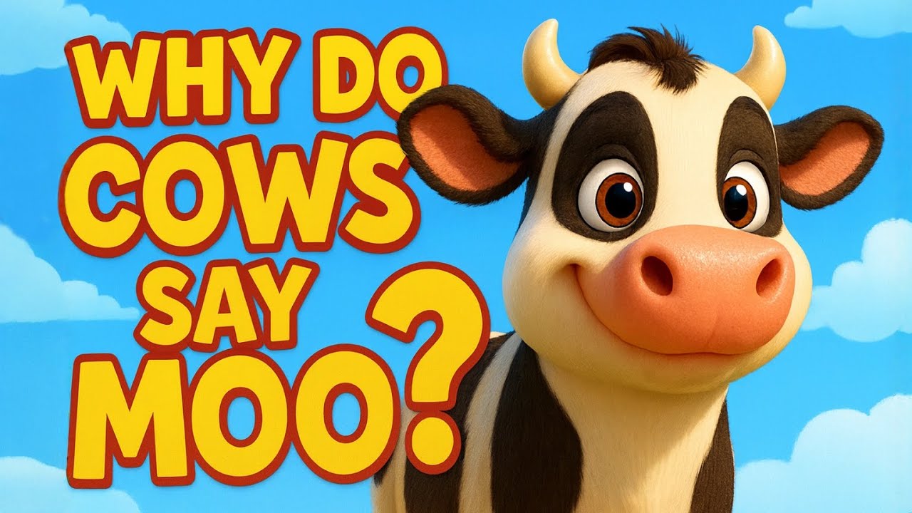 Why Do Cows Say Moo? | Nursery Rhymes & Kids Songs