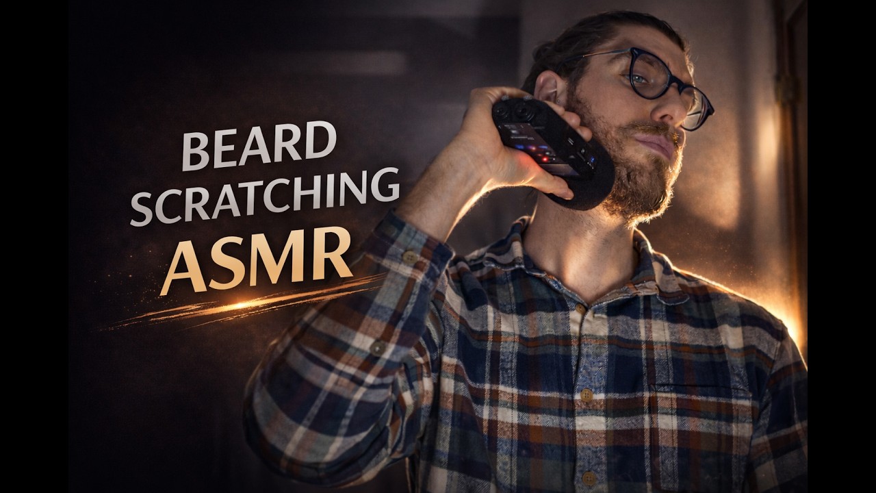 Beard Scratching ASMR | Relaxing Beard Sounds for Tingles