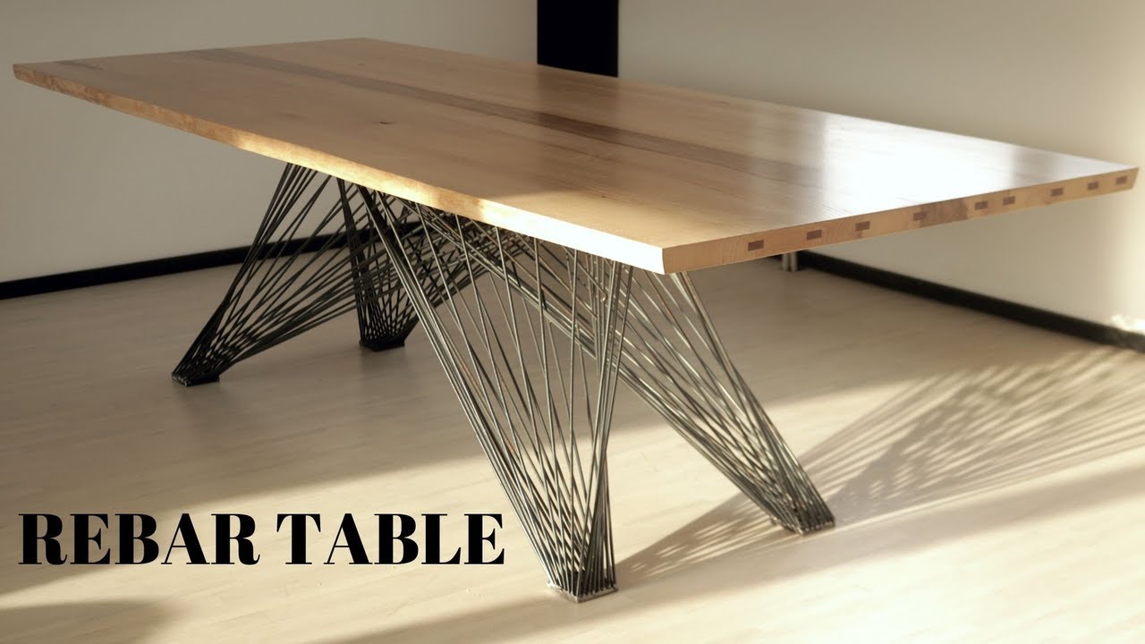 Making a Rebar Dining Table