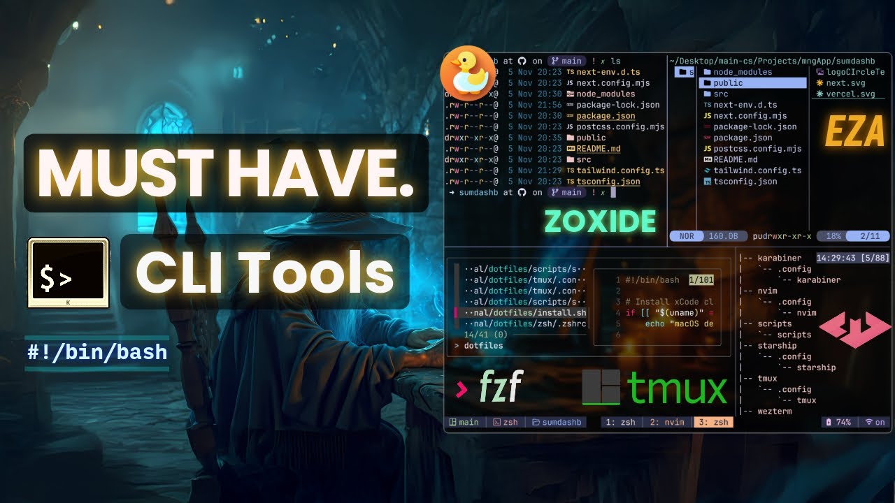 8 Command Line Tools that will Change Your Terminal Experience