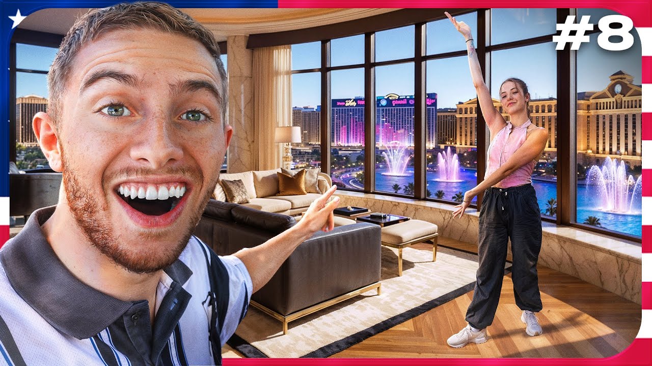 ON DORT DANS LE MEILLEUR HÔTEL DE LAS VEGAS ! 🏙️ (Road Trip USA #8)
