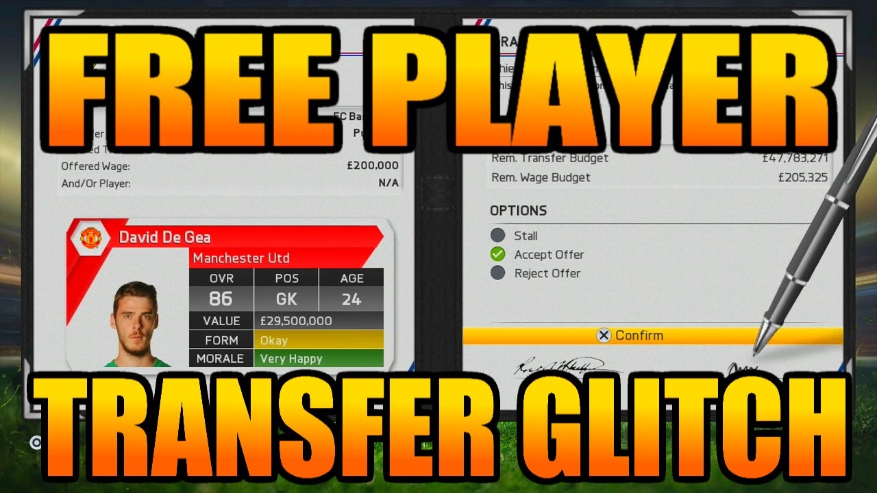 FIFA 15 Career Mode Tutorial:  Free Transfer Player Glitch