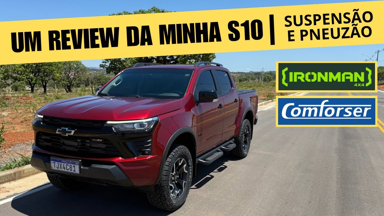 S10 Z71 com suspensão IronMan e pneus Comforser 275/65 R18