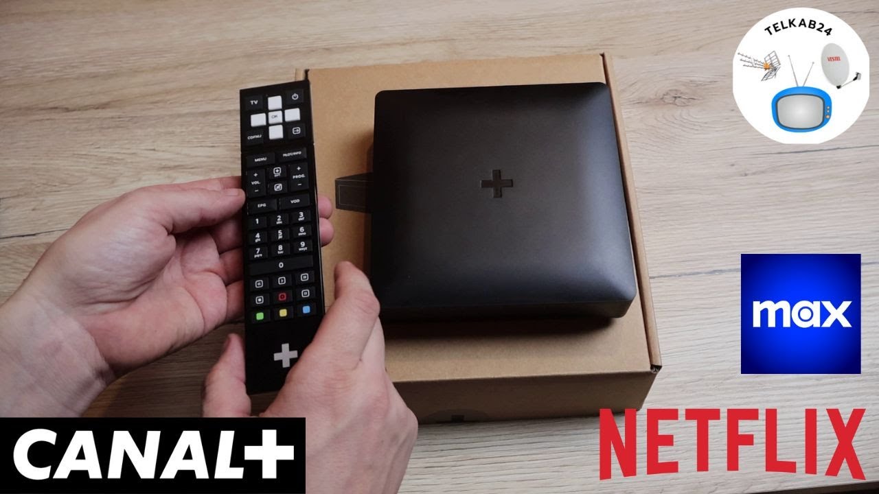 Prezentacja działania Dekodera Canal+  4K DualBox+ - Zmiana kanałów, EPG, aplikacje itp.