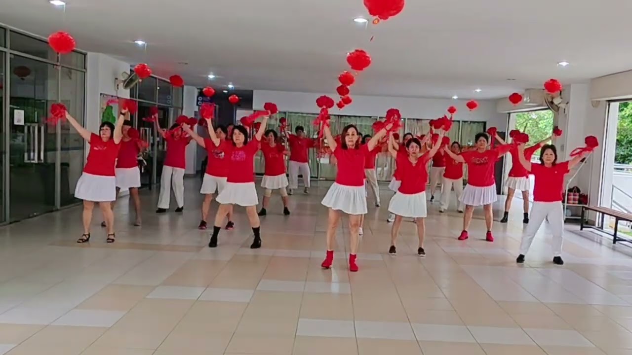 Chun Feng De Yi (春风得意)CNY 2026🧧|Line Dance| By SASJ Line Dance Group💃