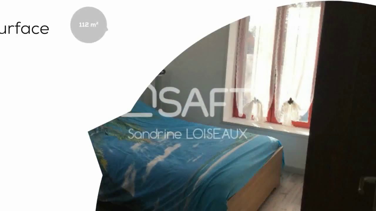 A vendre - Maison/villa - RIBEMONT (02240) - 4 pi&egrave;ces - 112m&sup2;
