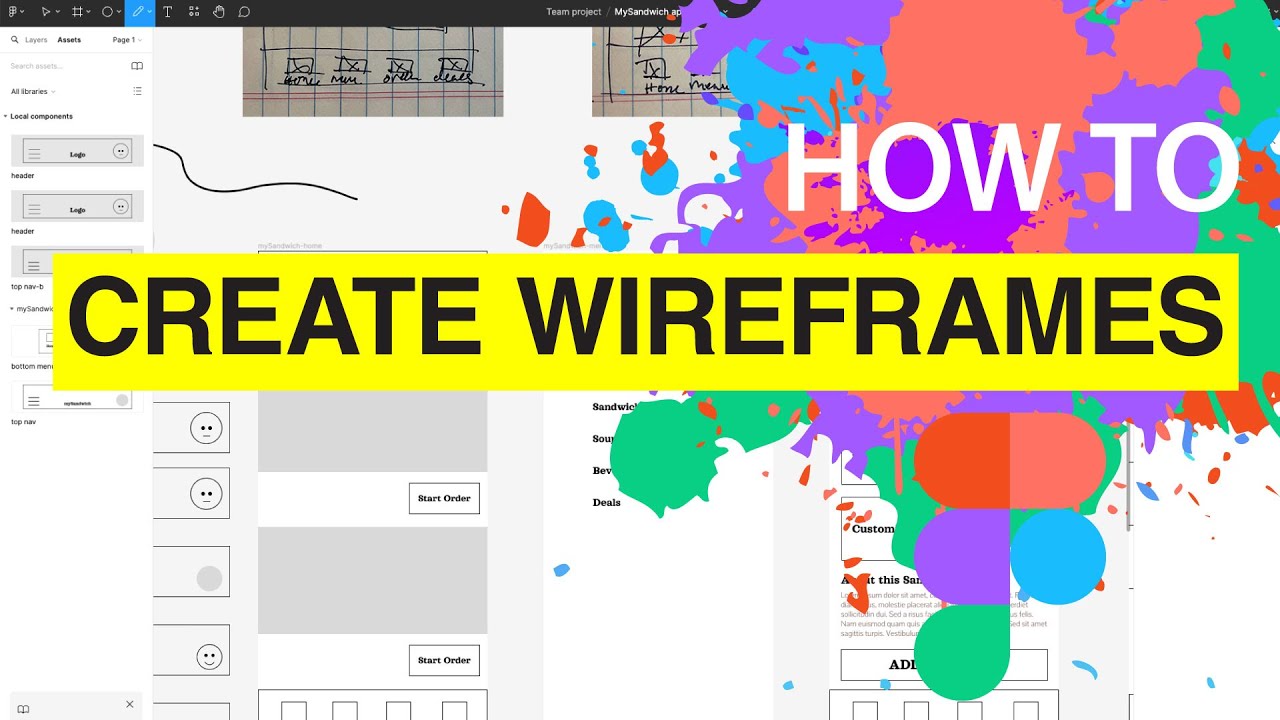 How to create WIREFRAMES in Figma® / How to use Figma UI Design Tool / app development // IRL 2024