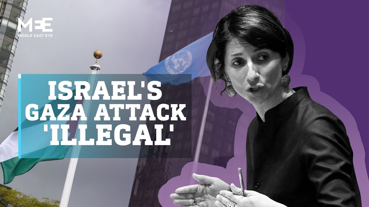 UN Special Rapporteur: Israel's impunity 'eroding foundation of international order'