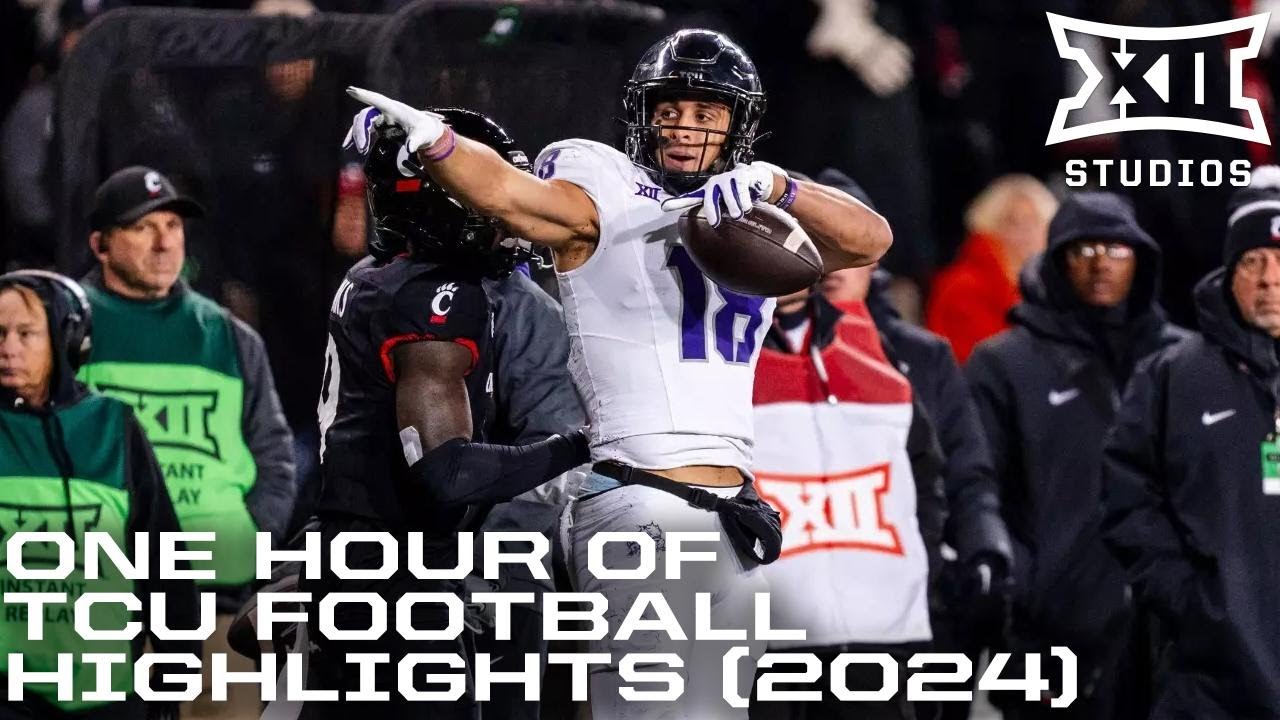 1 HOUR of TCU Football Highlights from the 2024 College Football Season